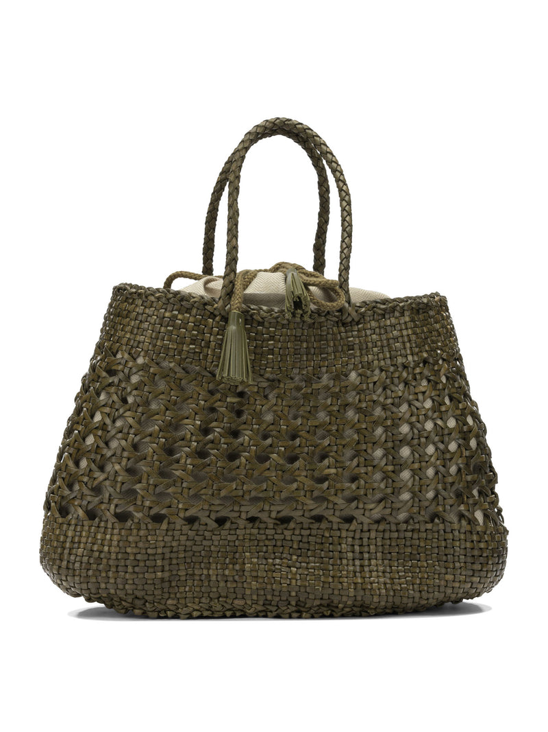 Dragon Diffusion Dragon Diffusion Green Buffalo Calf Leather Handbag - World Class Fashion
