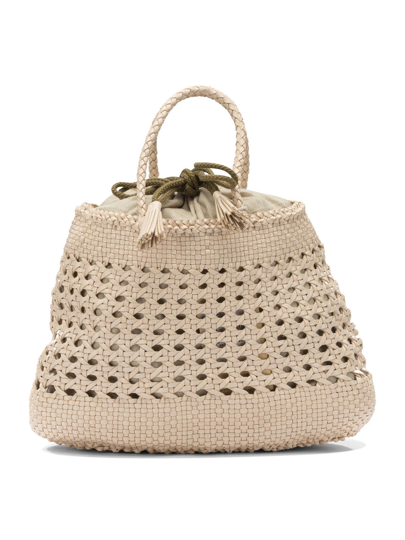 Dragon Diffusion Dragon Diffusion 8881NATURAL Handbag Beige - World Class Fashion