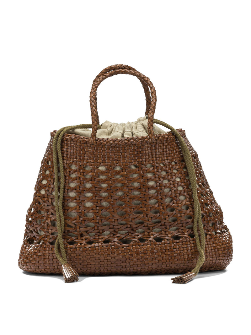 Dragon Diffusion Dragon Diffusion Women's Handbag Brown Buffalo Leather - World Class Fashion