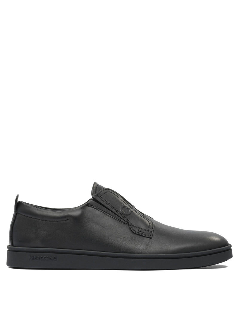 Ferragamo Botas Ferragamo de piel negra para hombre - World Class Fashion