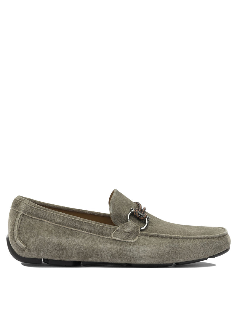 Ferragamo Mocasines Ferragamo Driver marrones para hombre - World Class Fashion