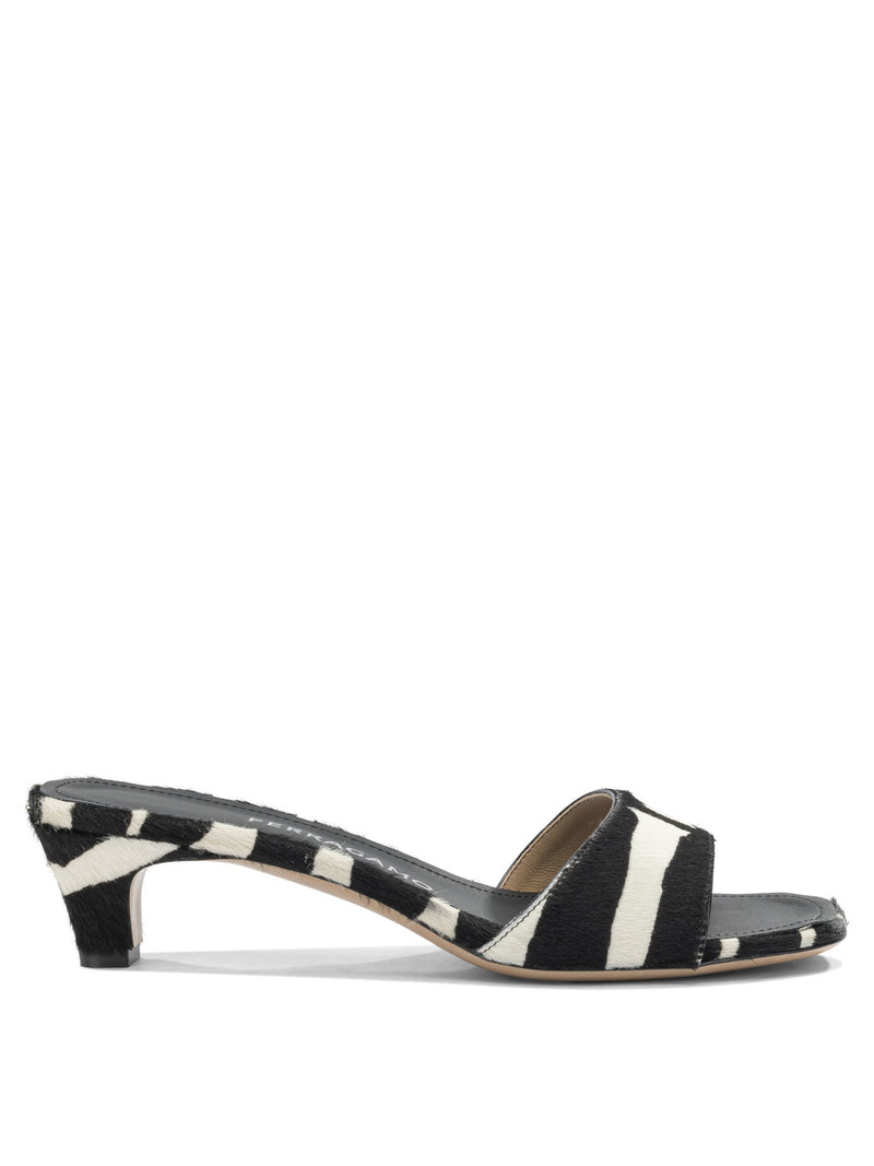 Ferragamo Ferragamo Women Sandals Black Leather - World Class Fashion