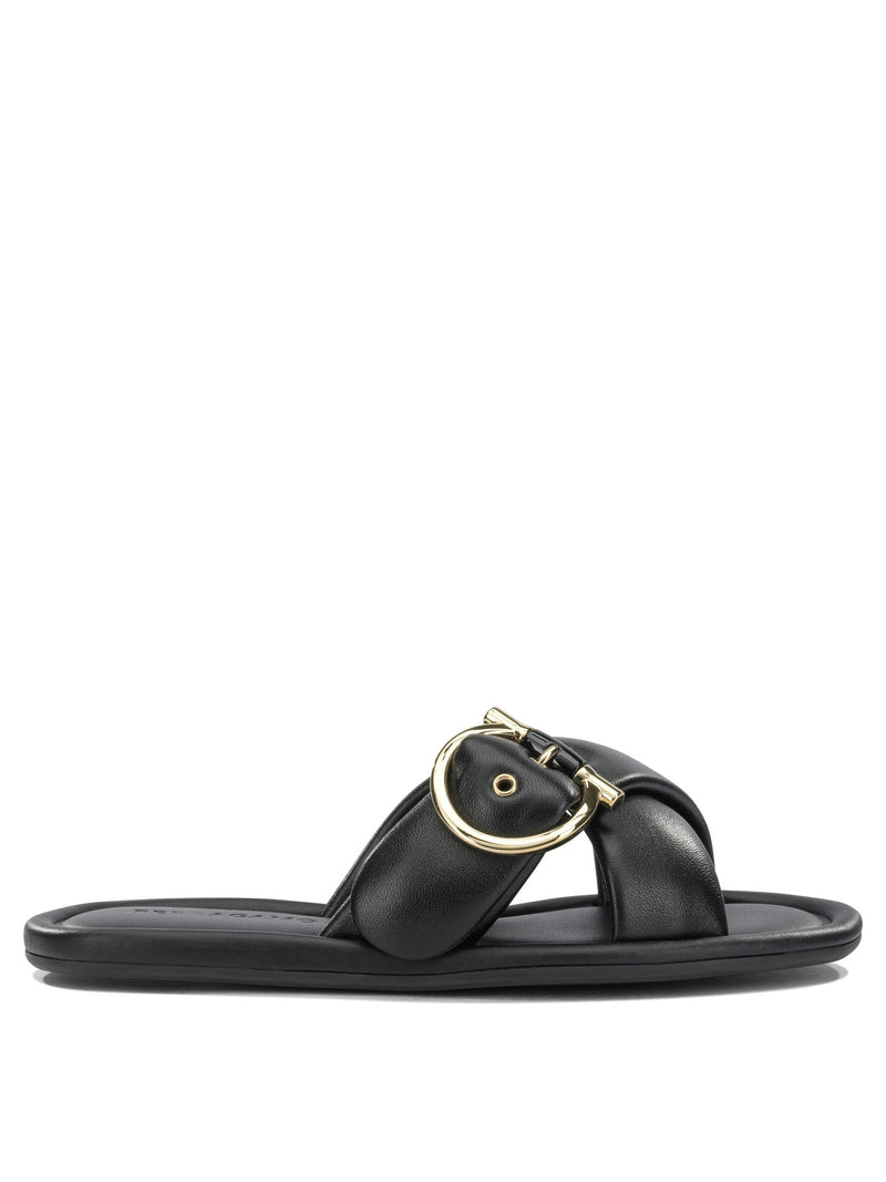 Ferragamo Ferragamo Elyzia Slide Black Women - World Class Fashion