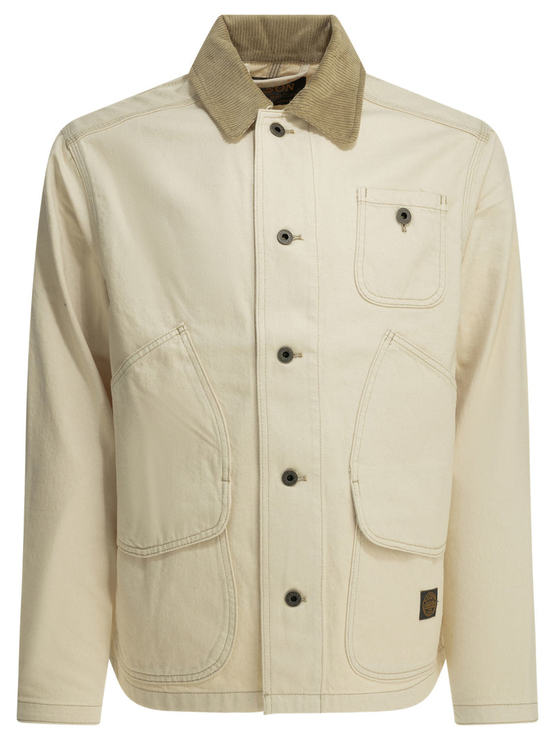 Filson Filson Outfitter Denim Jacket White Men - World Class Fashion