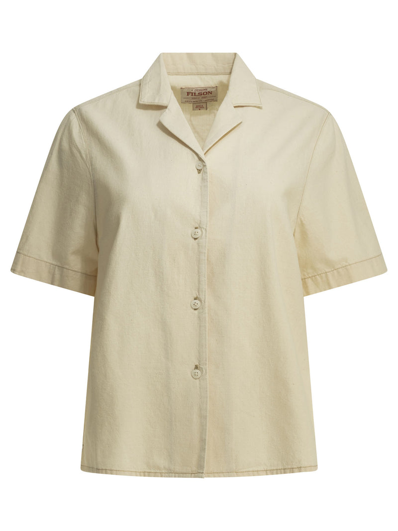 Filson Filson Camp Casual Shirt White Women - World Class Fashion