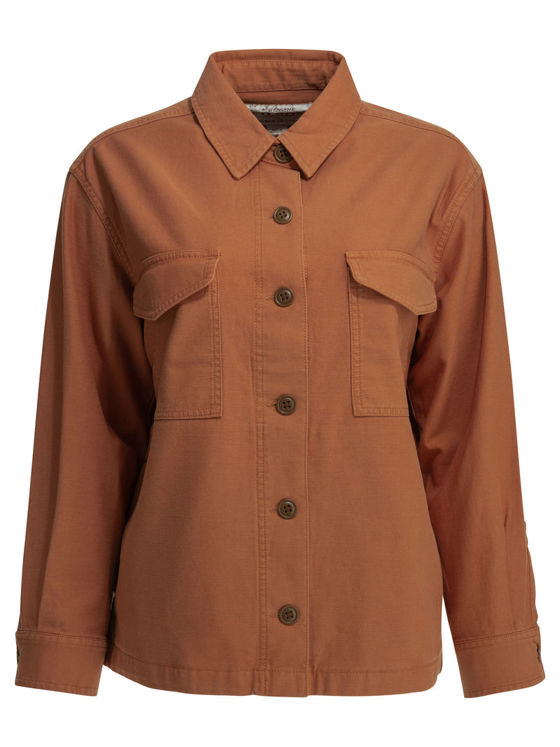 Filson Filson Reverse Sateen Jac-shirt Orange Women - World Class Fashion
