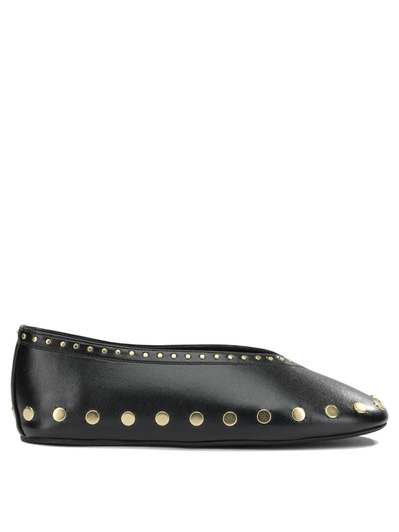 Ganni Ganni Jenny Classic Ballet Flats Black - World Class Fashion