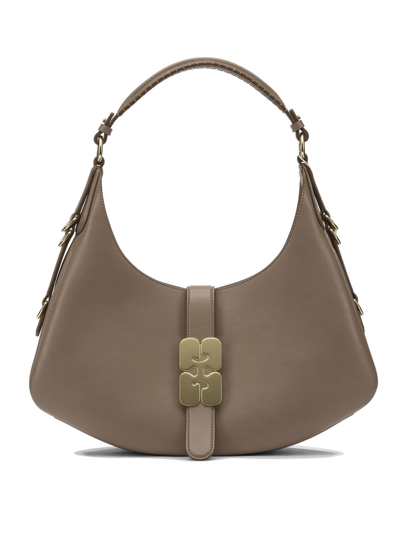 Ganni Ganni B207010803P Brown Women Shoulder Bag - World Class Fashion