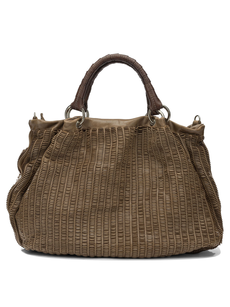 Giancarlo Nevola Bolso de mujer Giancarlo Nevola de cuero beige - World Class Fashion