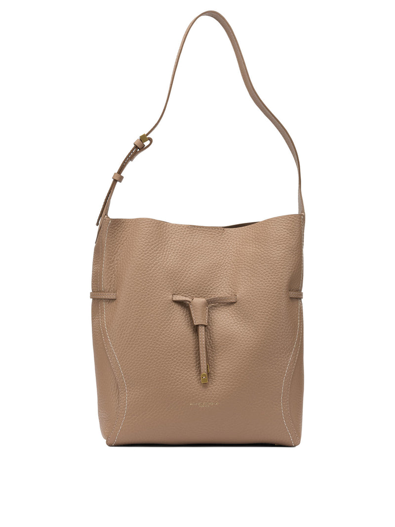 Gianni Chiarini Bolso de Hombro Gianni Chiarini Sienna de Piel Beige - World Class Fashion