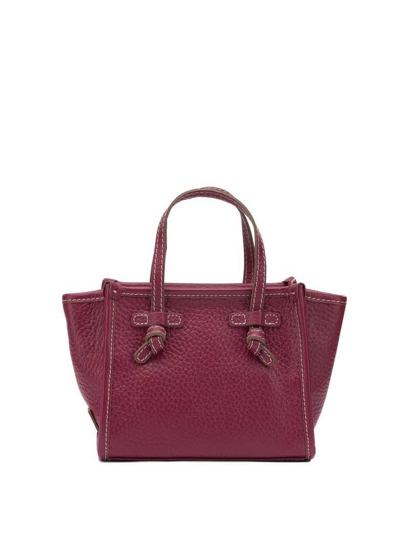 Gianni Chiarini Bolso Marcella de Gianni Chiarini de cuero fucsia - World Class Fashion