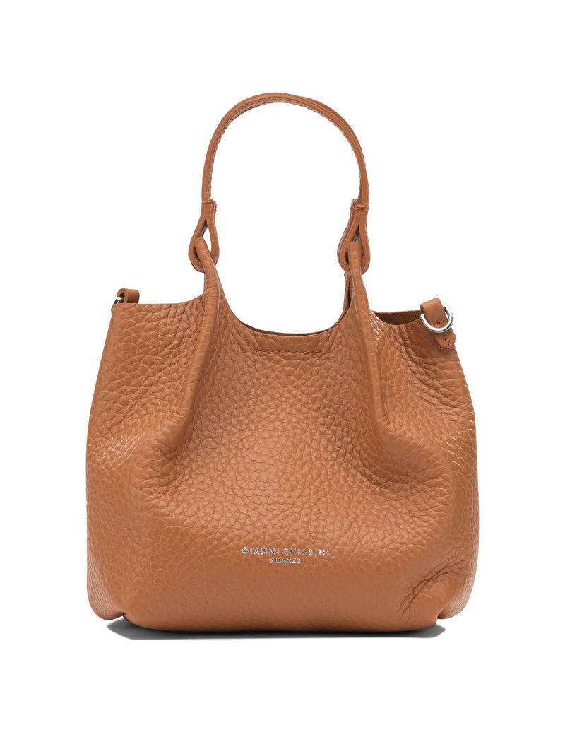 Gianni Chiarini Gianni Chiarini Women's Handbag Orange Leather - World Class Fashion