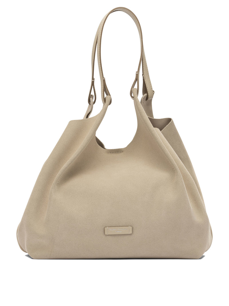 Gianni Chiarini Bolso de hombro de ante Gianni Chiarini nude - World Class Fashion