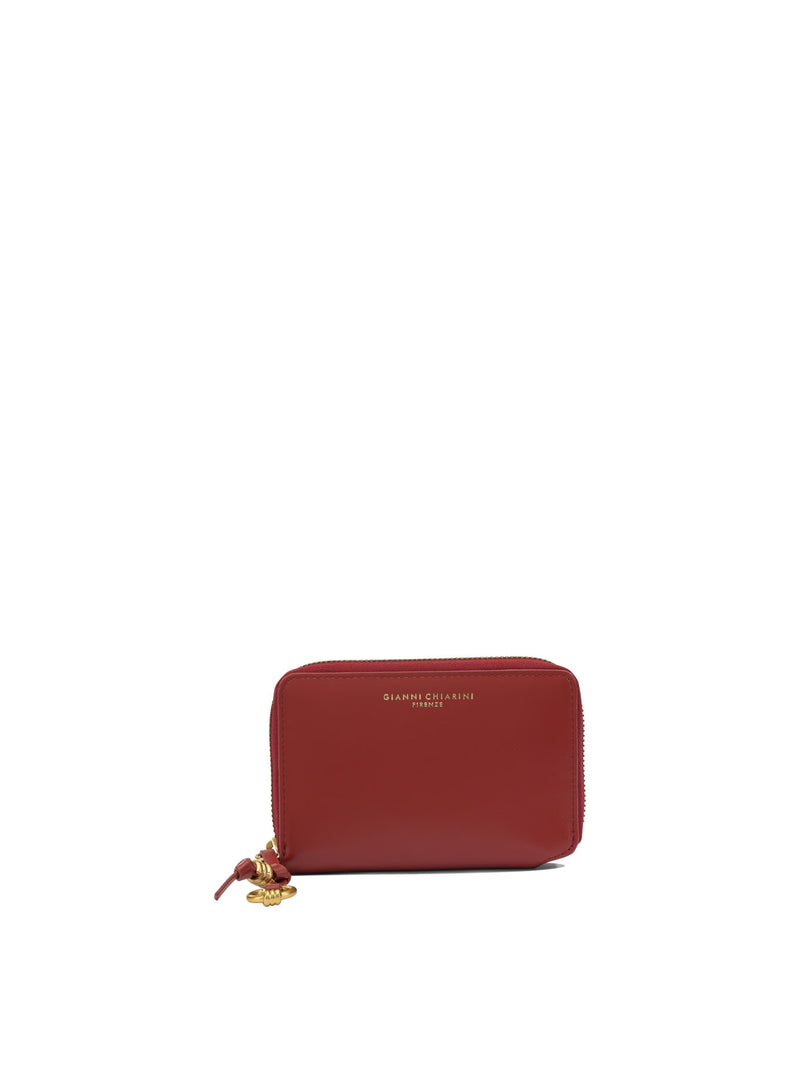 Gianni Chiarini Gianni Chiarini Leather Wallet Ruby Red Women - World Class Fashion