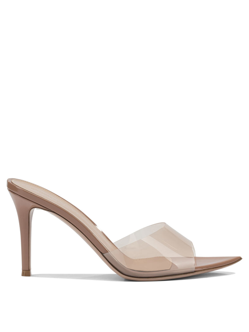 Gianvito Rossi Gianvito Rossi Elle 85 Mm Mules Beige Women - World Class Fashion
