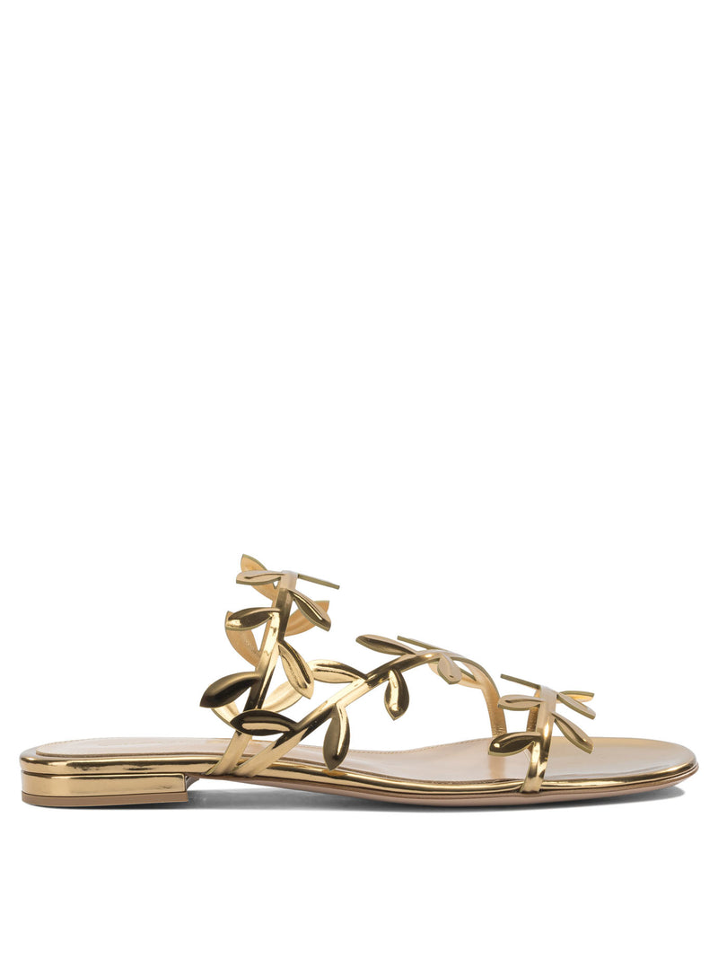 Gianvito Rossi Gianvito Rossi Flavia Sandals Gold Women - World Class Fashion