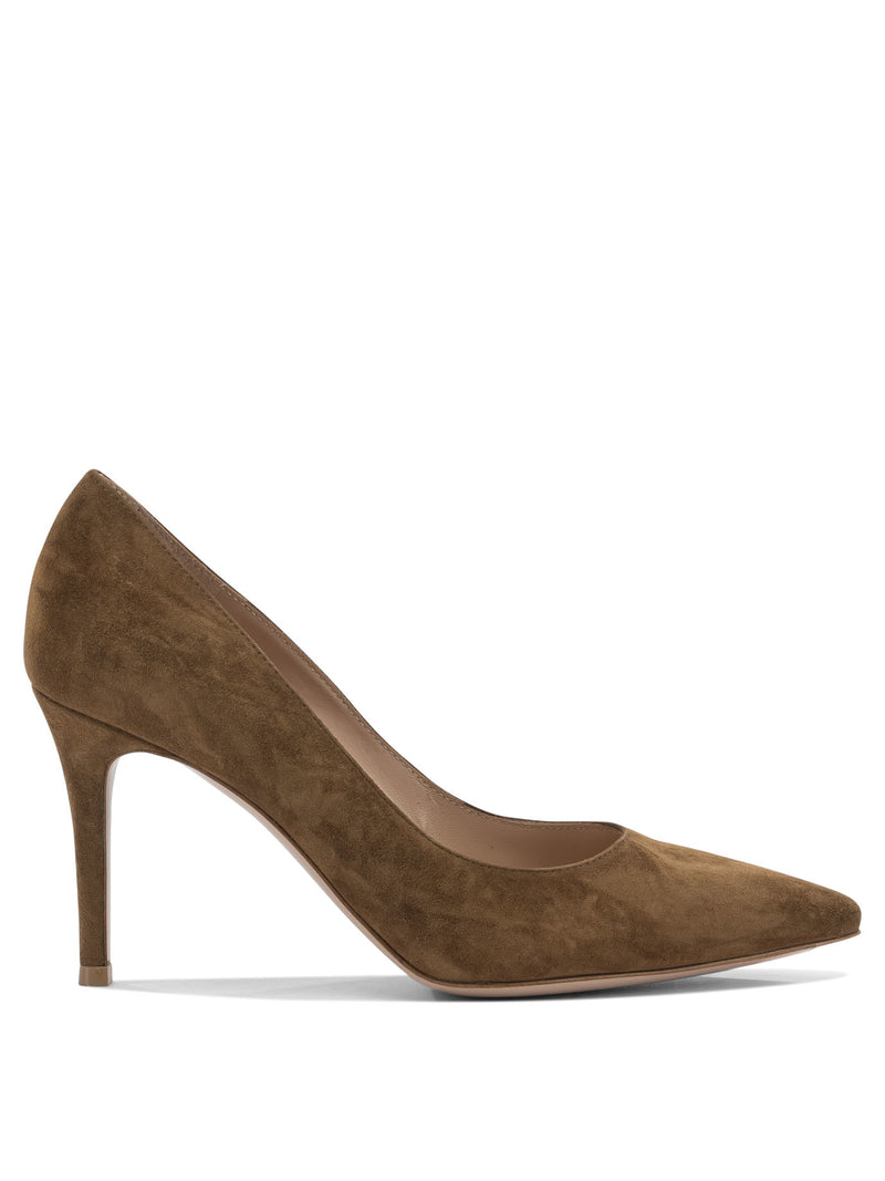 Gianvito Rossi Gianvito Rossi Gianvito 85 mm Brown Pumps Women - World Class Fashion