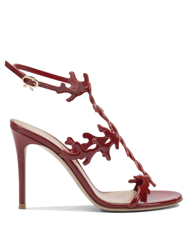 Gianvito Rossi Gianvito Rossi Ocean 95mm Red Women Sandals - World Class Fashion