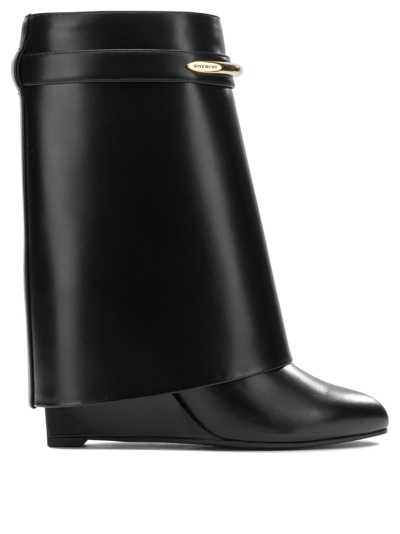 Givenchy Botines Givenchy de piel de becerro negra para mujer - World Class Fashion