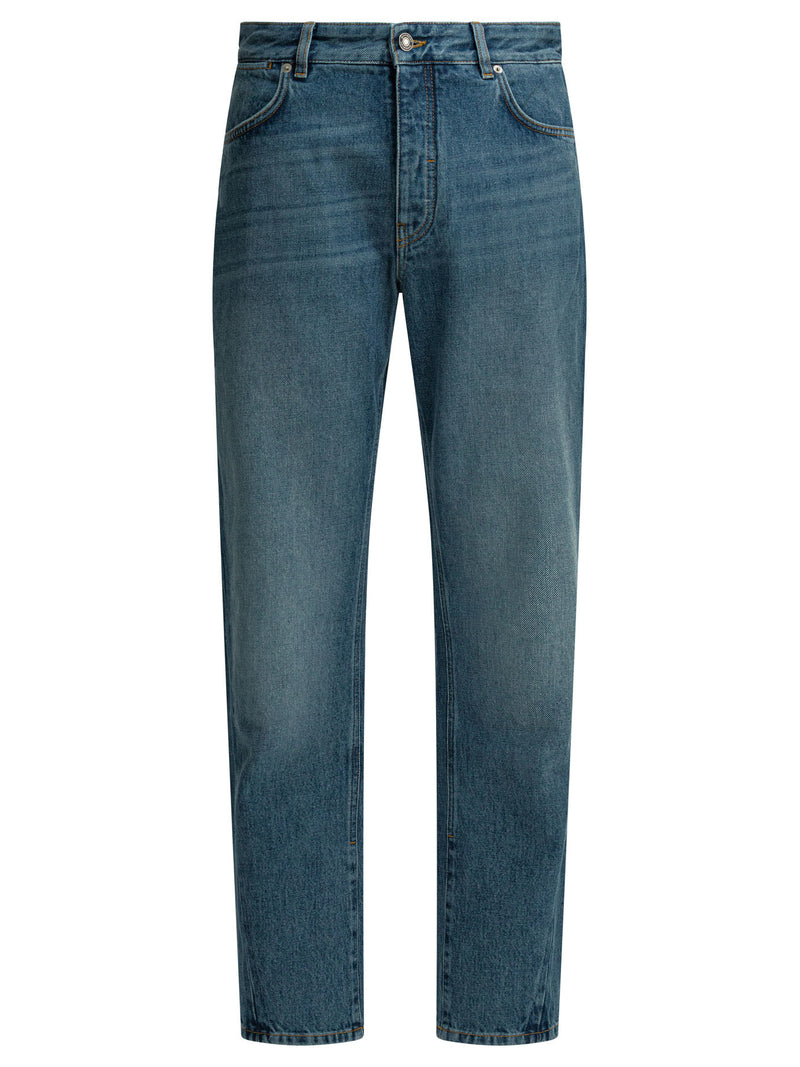 Givenchy Givenchy Couture Seam Shadow Jeans Azules - World Class Fashion
