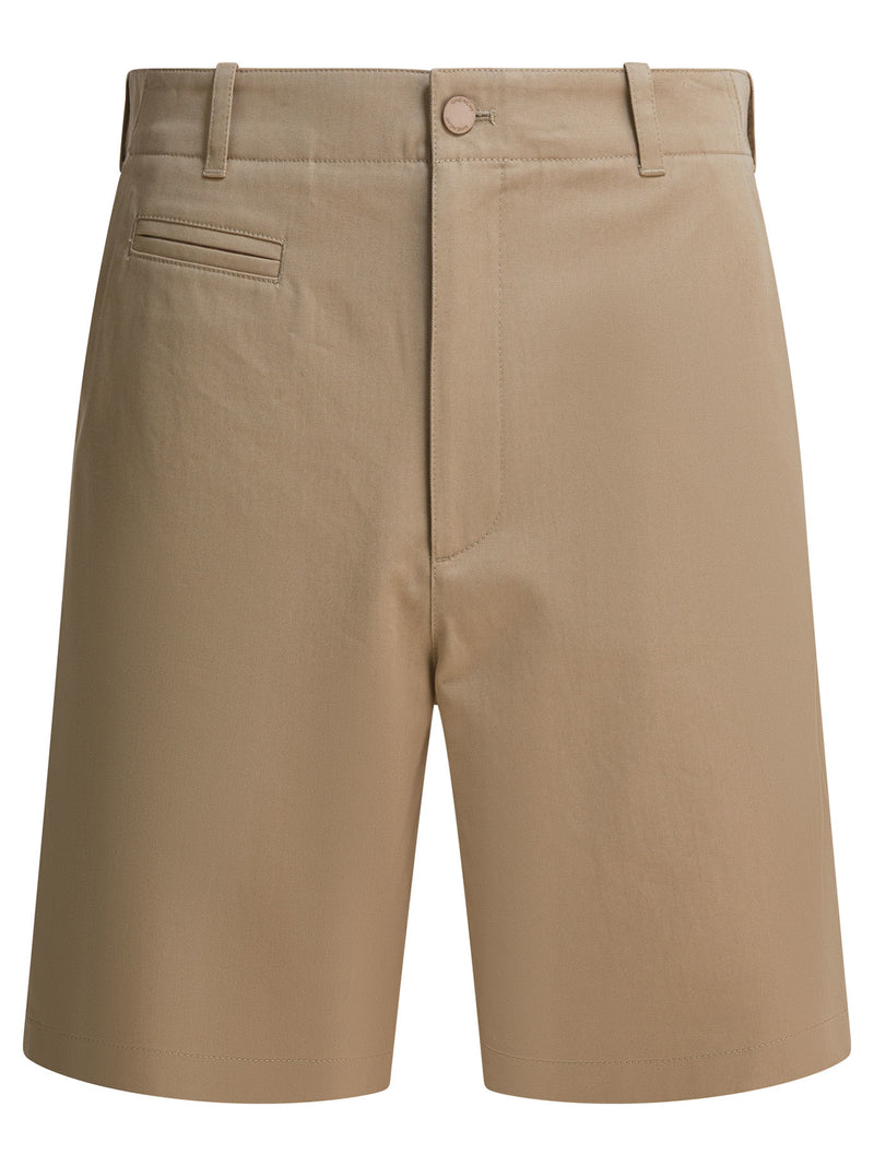 Givenchy Givenchy Cotton Chino Shorts Beige Men - World Class Fashion