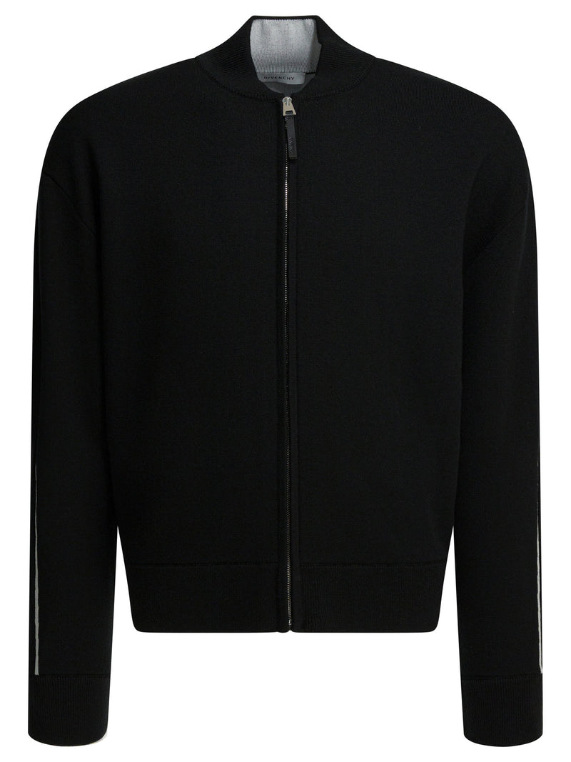 Givenchy Givenchy Couture Seam Zip Sweater White Men - World Class Fashion