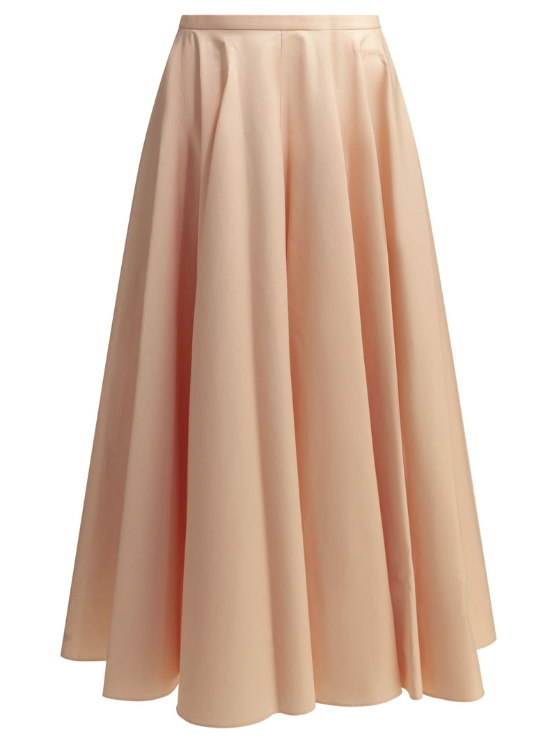 Givenchy Givenchy Falda larga acampanada rosa para mujer - World Class Fashion