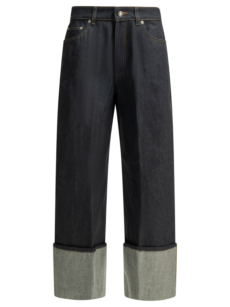 Givenchy Givenchy Wide Leg Jeans Blue Women - World Class Fashion
