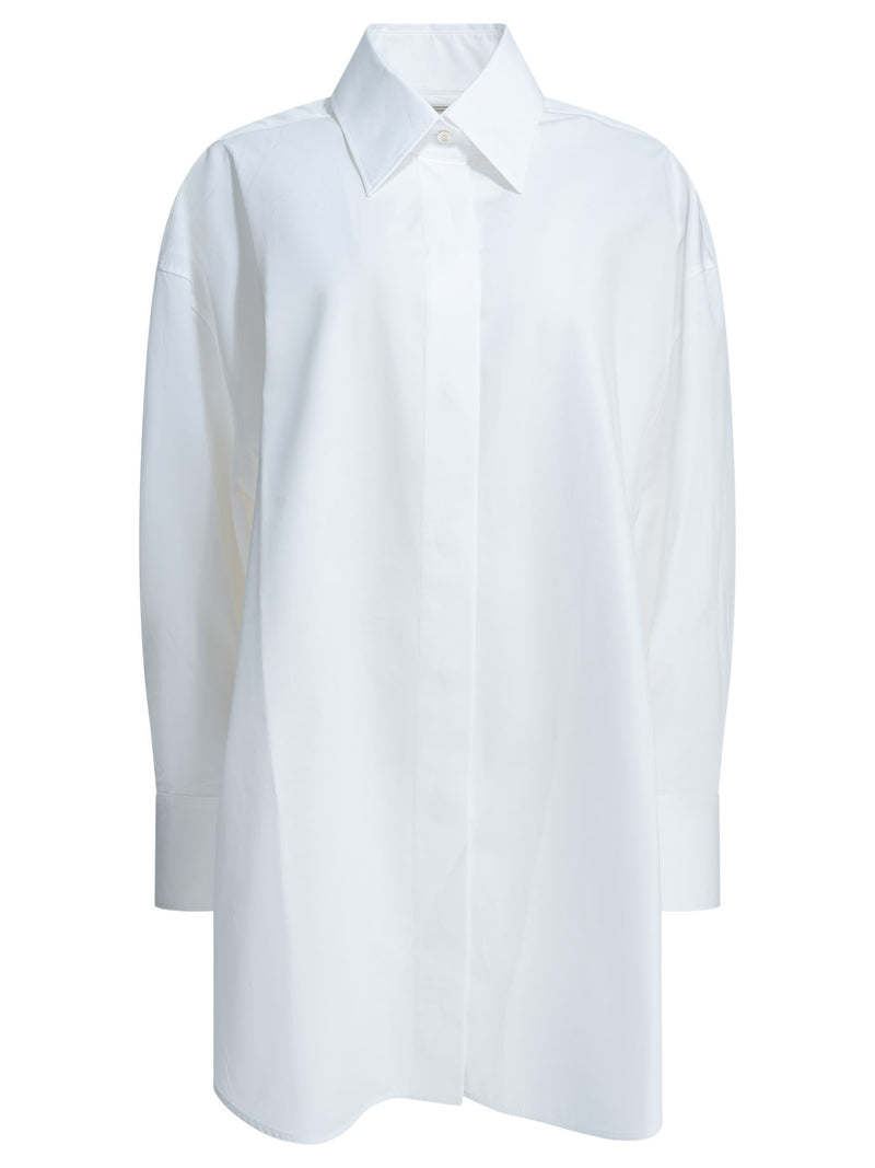 Givenchy Givenchy Asymmetrical Cotton Shirt White Women - World Class Fashion