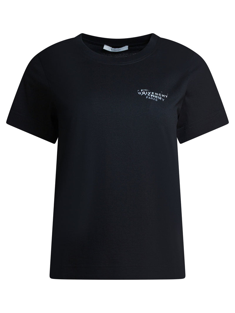 Givenchy Givenchy Fitted Crew-Neck T-Shirt Black Women - World Class Fashion