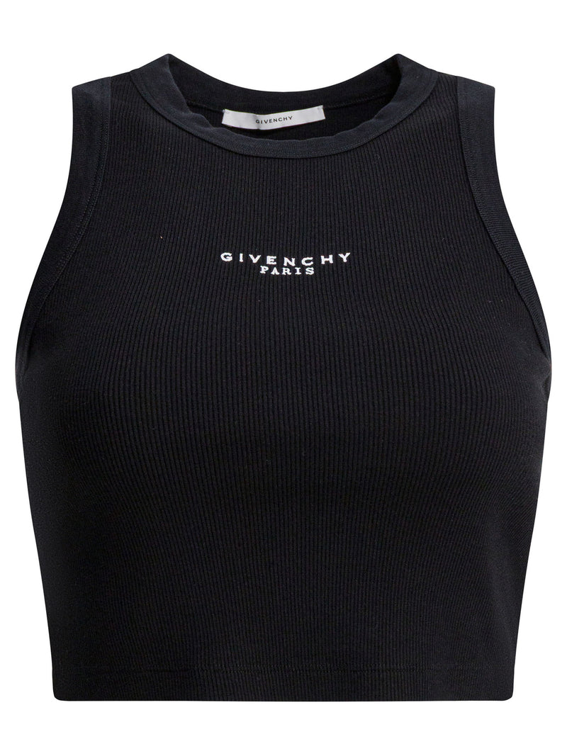 Givenchy Givenchy Cropped Tank Top Black Women - World Class Fashion