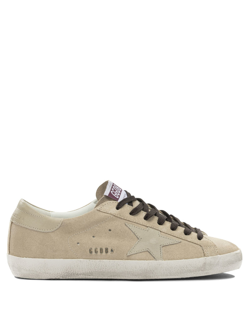 Golden Goose Golden Goose Super Star Low Sneakers Beige - World Class Fashion