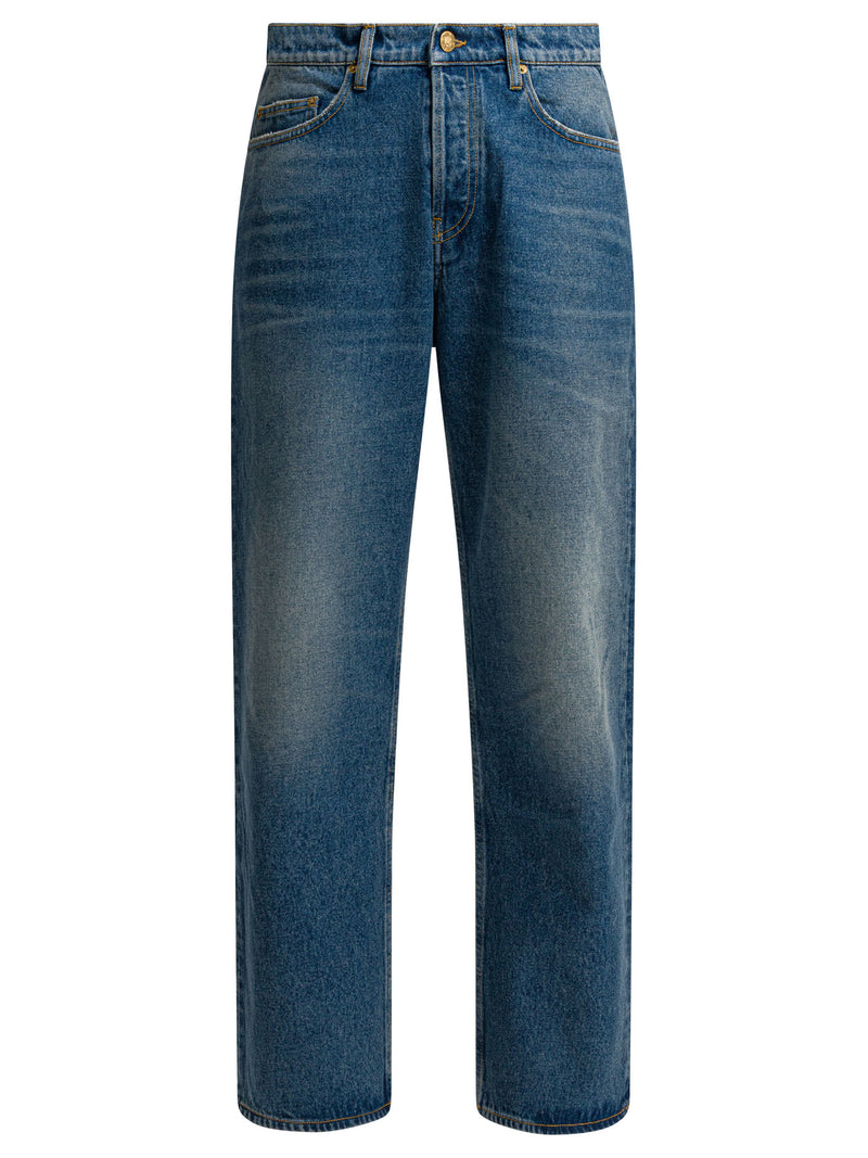 Golden Goose Golden Goose Skate Jeans de pernera ancha Azules - World Class Fashion