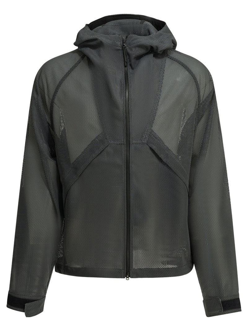 Goldwin Goldwin Tonalith Mesh Lightweight Jacket Black - World Class Fashion