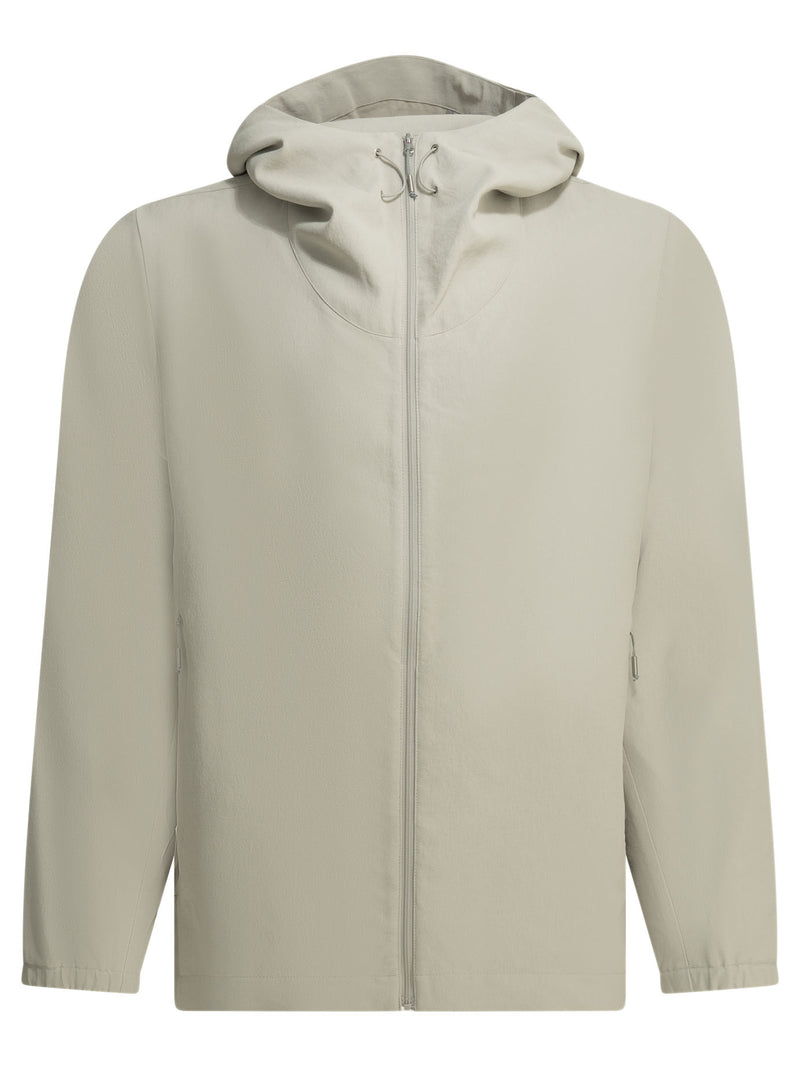 Goldwin Goldwin Solarshade Hoodie Beige Men - World Class Fashion