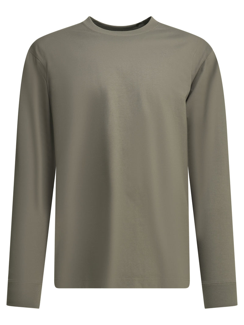 Goldwin Goldwin Cooling Aquora L/s Crewneck T-shirt Grey - World Class Fashion