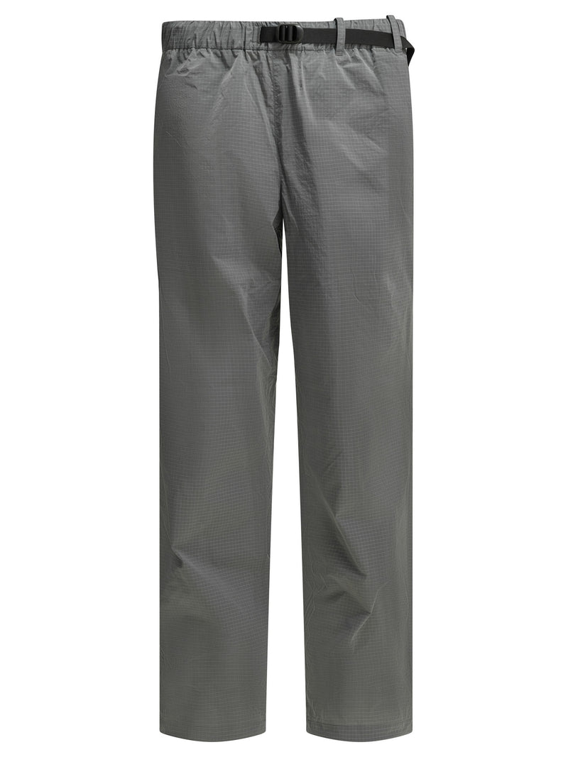 Goldwin Goldwin Dope Dyed Rip-stop Sport Pants Grey Men - World Class Fashion