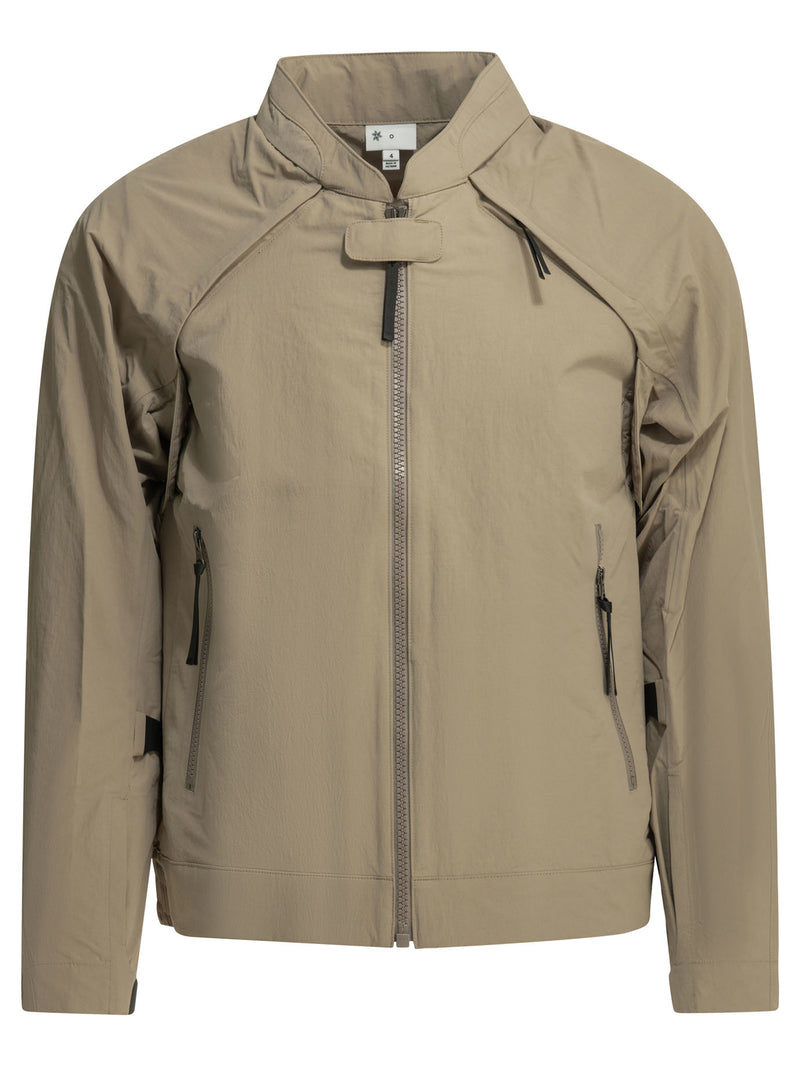 Goldwin Goldwin 0 Convertible Technical Jacket Beige Men - World Class Fashion