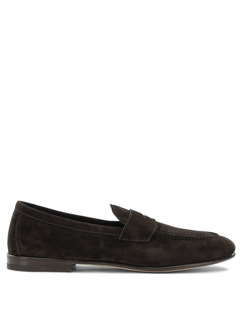 Henderson Baracco Mocasines de hombre Henderson Baracco de cachemira marrón - World Class Fashion