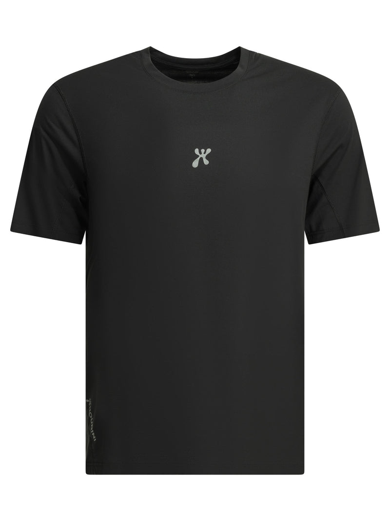 Houdini Sportswear Camiseta de cuello redondo Houdini Sportswear Pace Air Message Negra - World Class Fashion