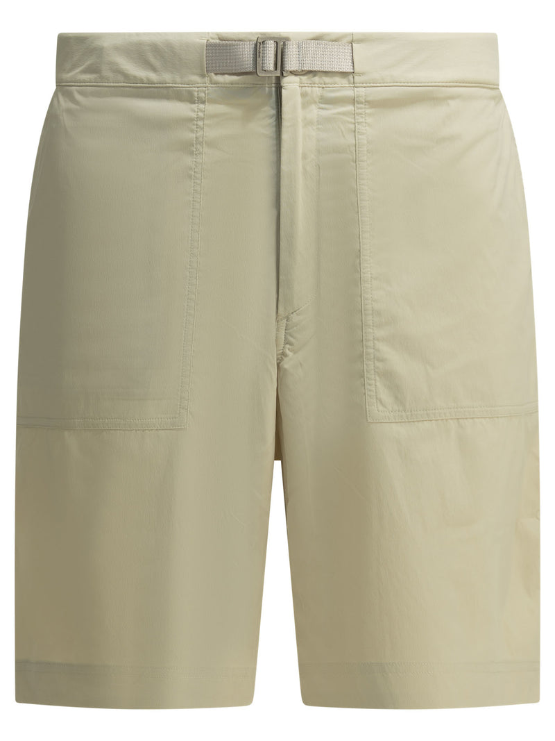 Houdini Sportswear Houdini Sportswear Liquid Chore Technical Shorts Beige - World Class Fashion