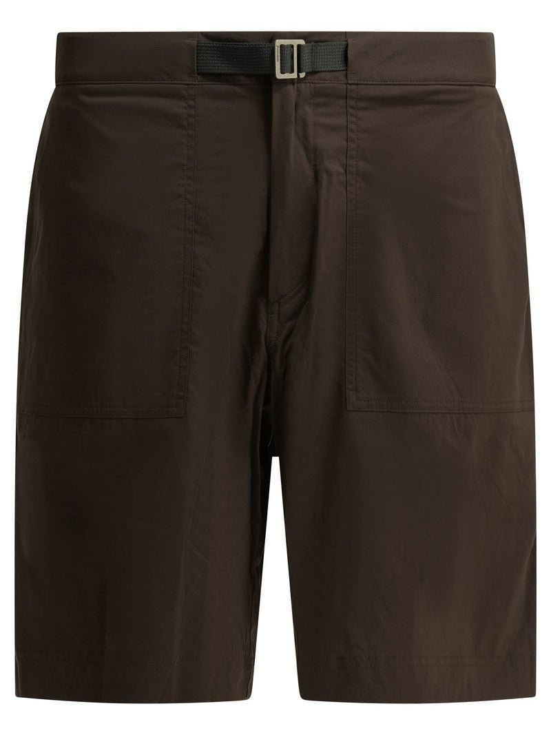 Houdini Sportswear Houdini Sportswear Liquid Chore Technical Shorts Brown - World Class Fashion