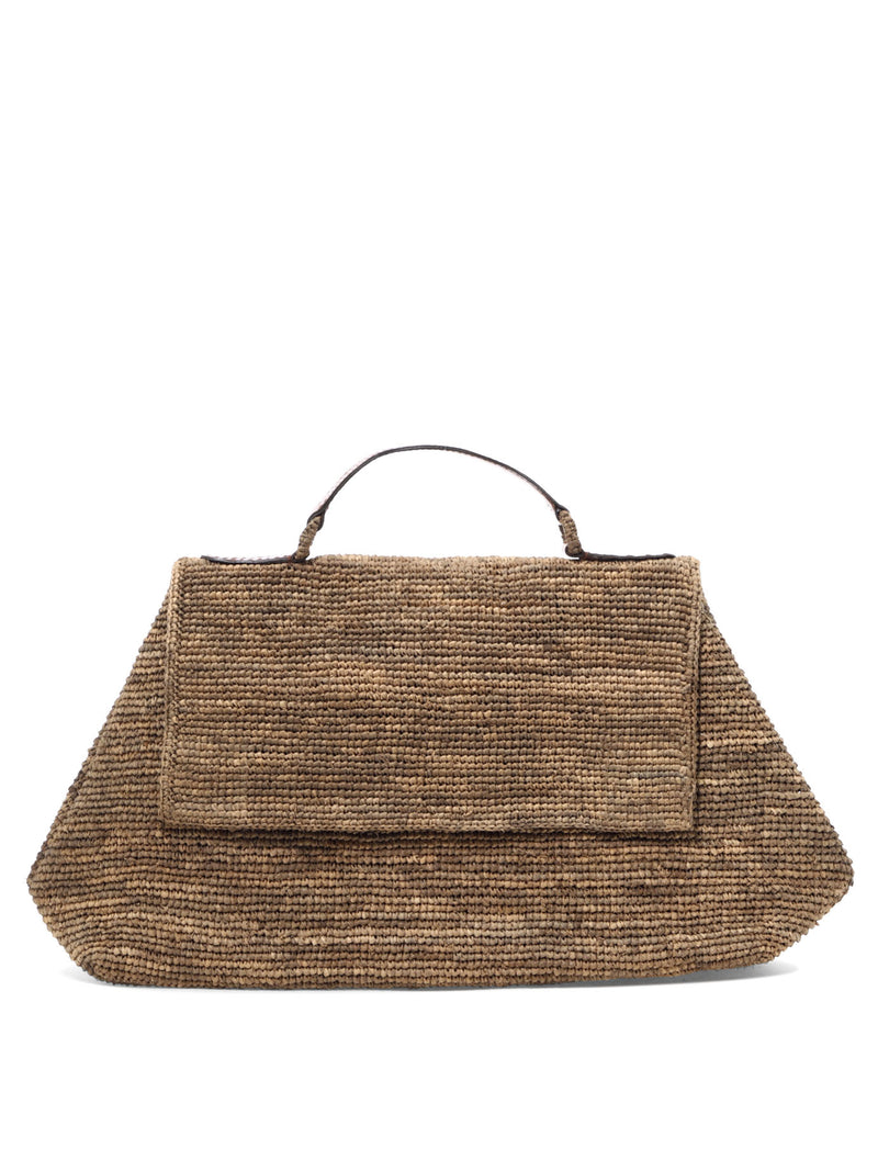 Ibeliv Ibeliv Lahady Bolso de Mano de Té Oscuro Marrón - World Class Fashion