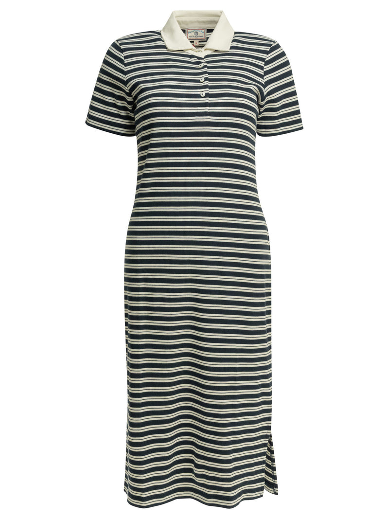 Ines De La Fressange Ines De La Fressange Organic Cotton Dress Blue - World Class Fashion