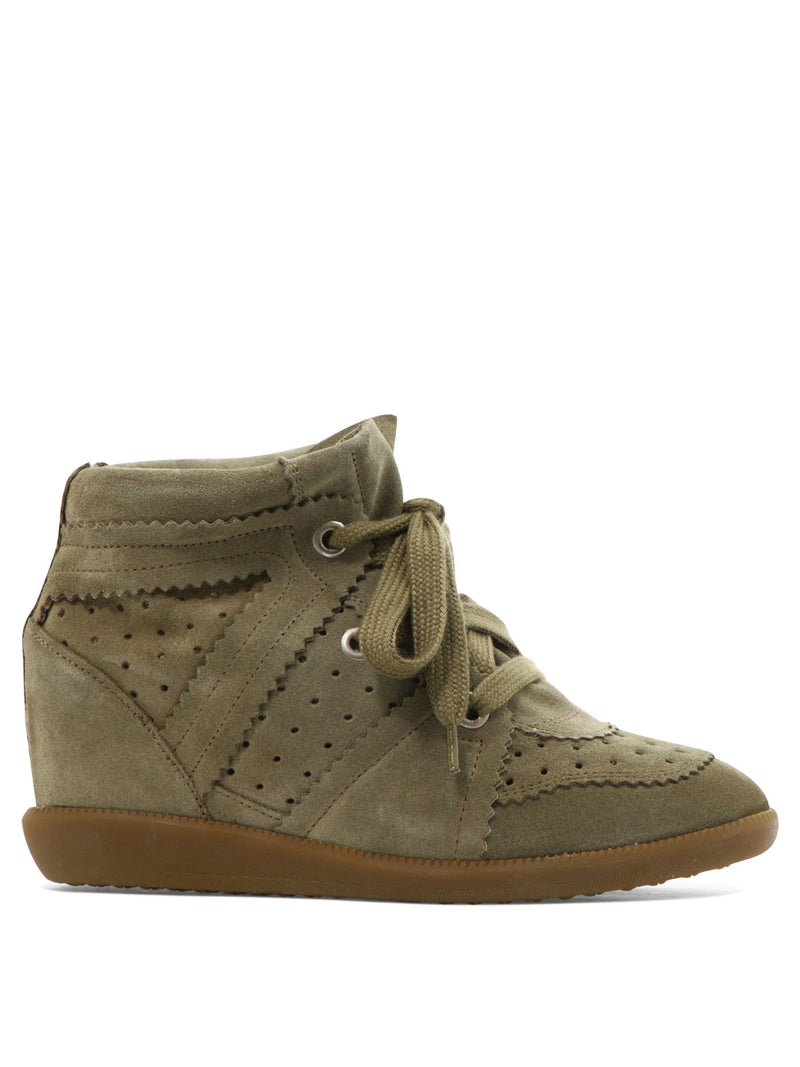 Isabel Marant Isabel Marant Bobby Zapatillas Marrones Mujer - World Class Fashion