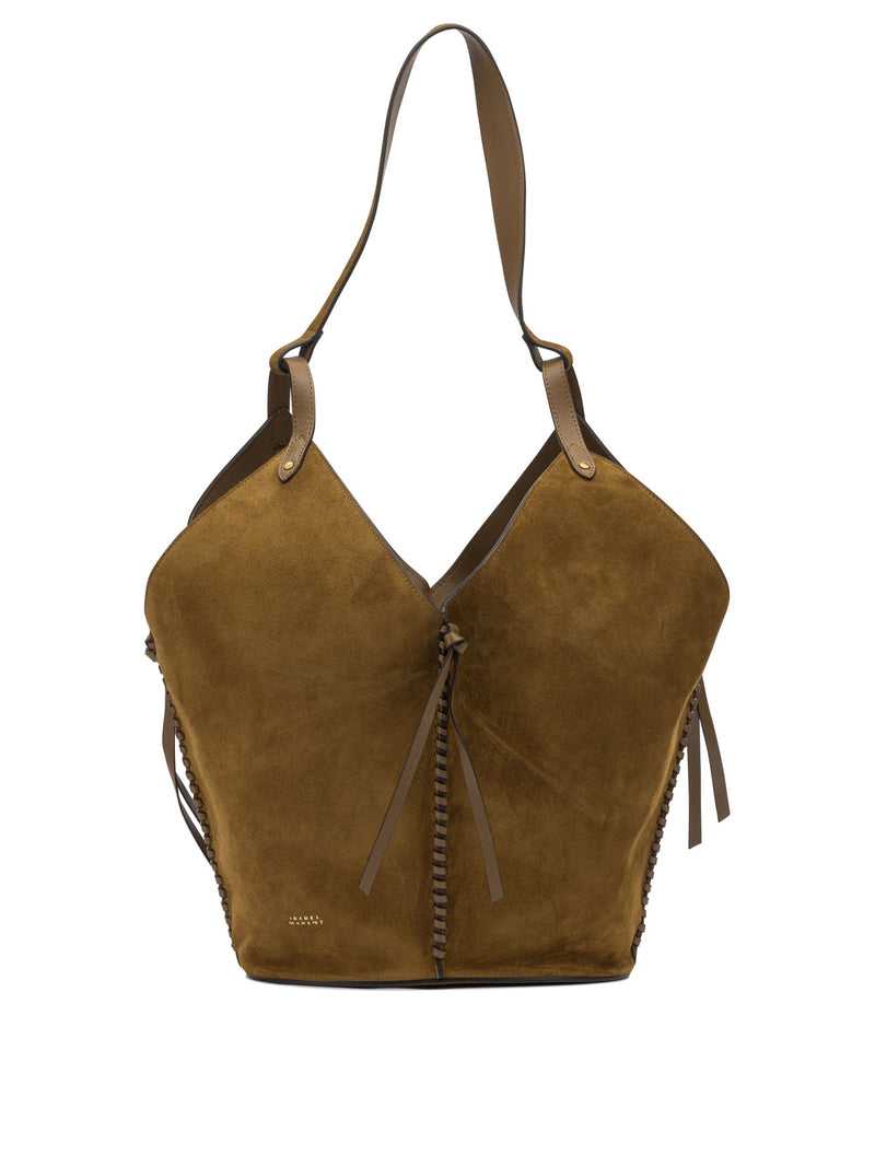 Isabel Marant Isabel Marant Tampa Bolso Grande de Hombro Marrón - World Class Fashion