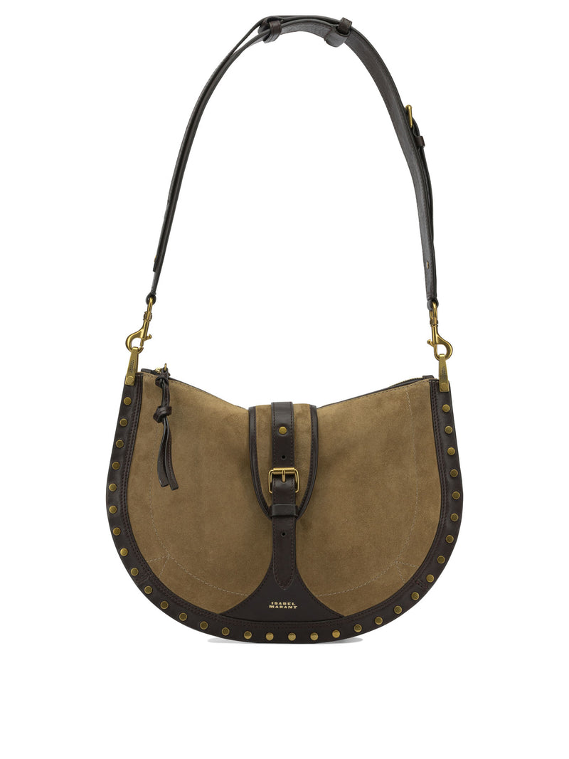 Isabel Marant Bolso de hombro Isabel Marant Oskan Hobo Soft Mediano Beige - World Class Fashion