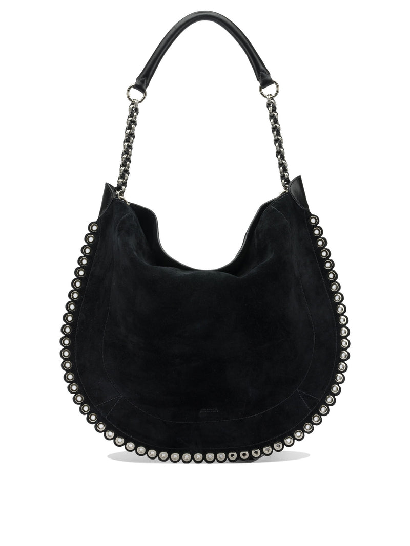 Isabel Marant Bolso de hombro suave Isabel Marant Oskan Hobo negro - World Class Fashion