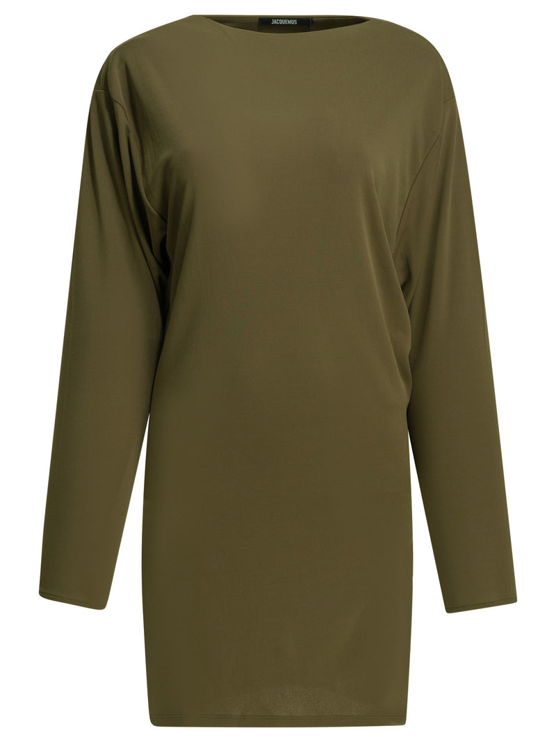Jacquemus Vestido corto Mistral Jacquemus para mujer, verde - World Class Fashion
