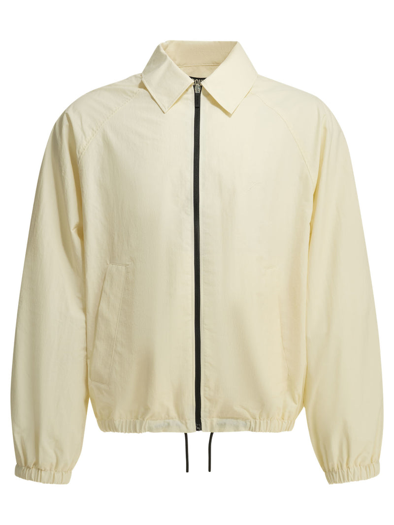 Jacquemus Jacquemus Le Coupe-vent Windbreaker Jacket White - World Class Fashion